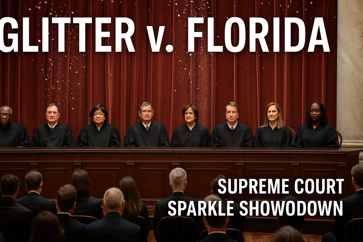 Glitter v. Florida: The Supreme Court Sparkle Showdown