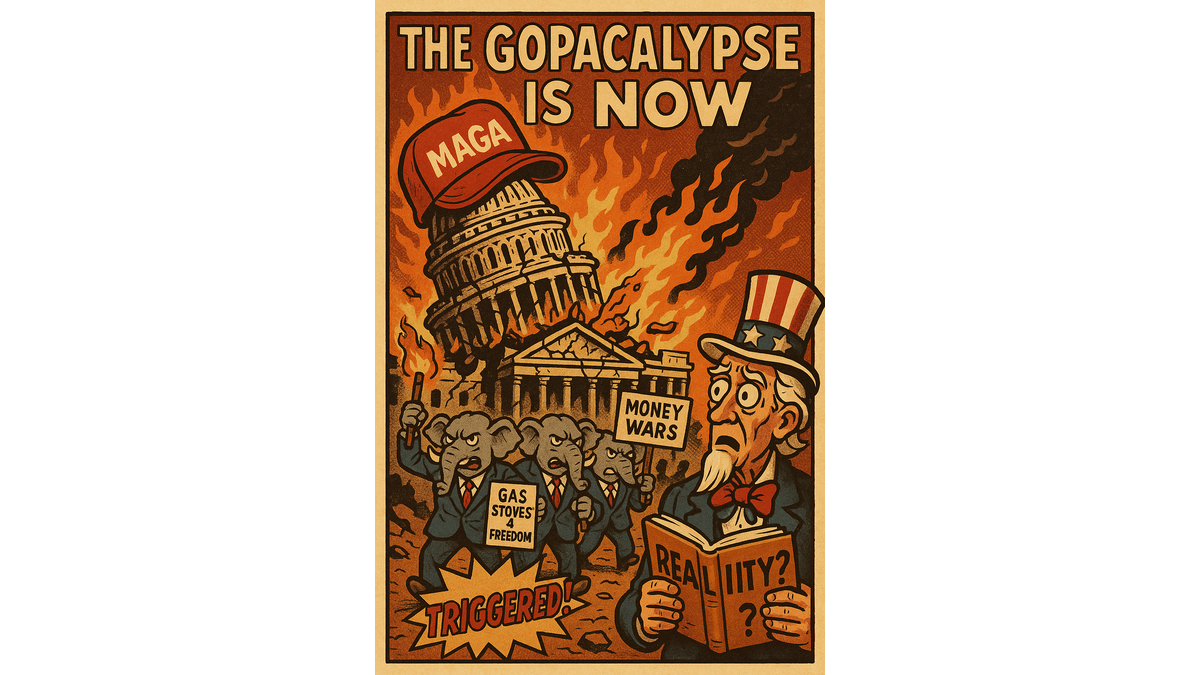 The GOPocalypse Is Now: A Satirical Survival Guide to America’s Absurd New Normal