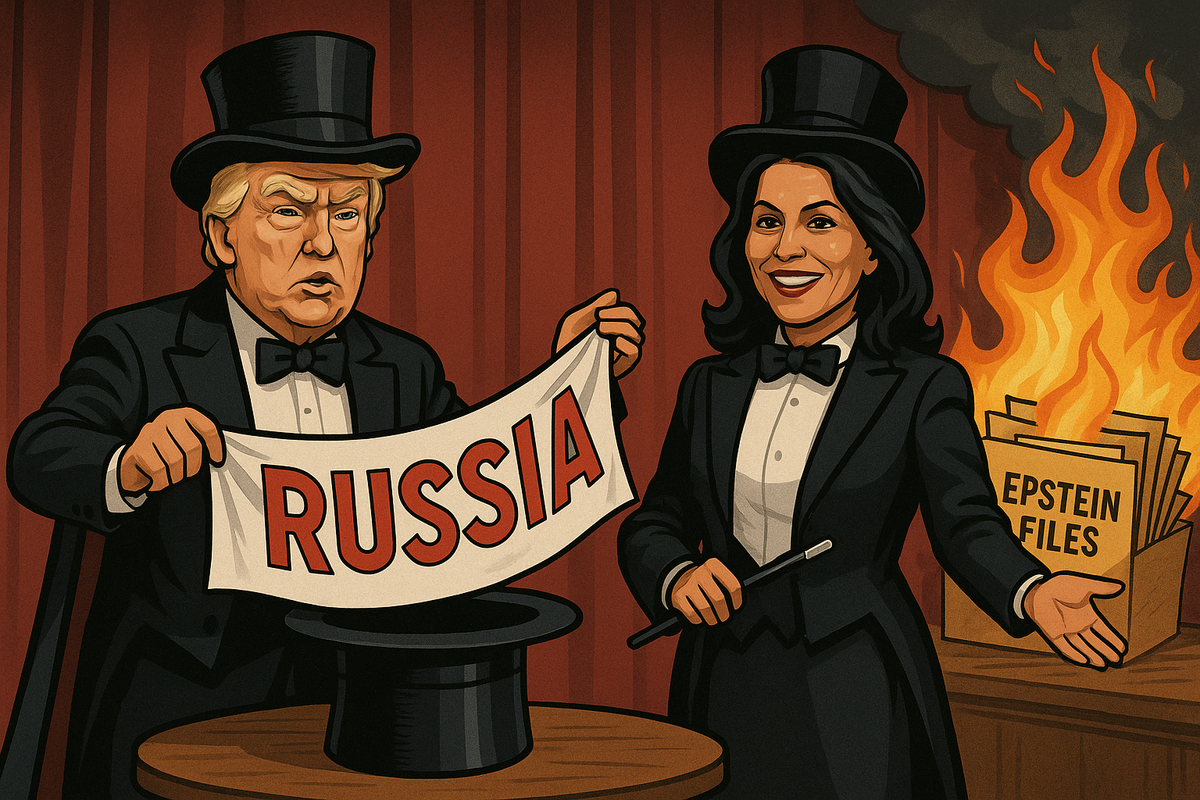 The Grand Distraction: Russia Hoax vs. Epstein Files