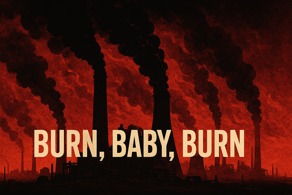 Burn, Baby, Burn: Trump’s Plan to Roast the Planet (and Call It ‘Freedom’)