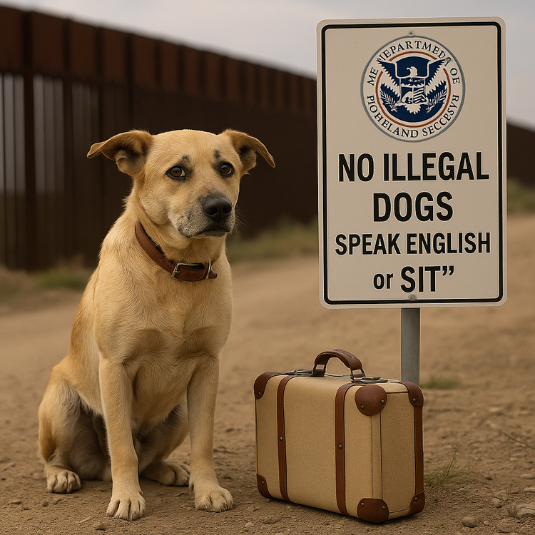 BARK THE WALL: U.S. Border Patrol Begins Deporting Mexican Dogs in Latest Immigration Crackdown