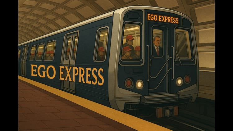 🚇 All Aboard the Ego Express: Republicans Want to Rename D.C. Metro the "Trump Train"