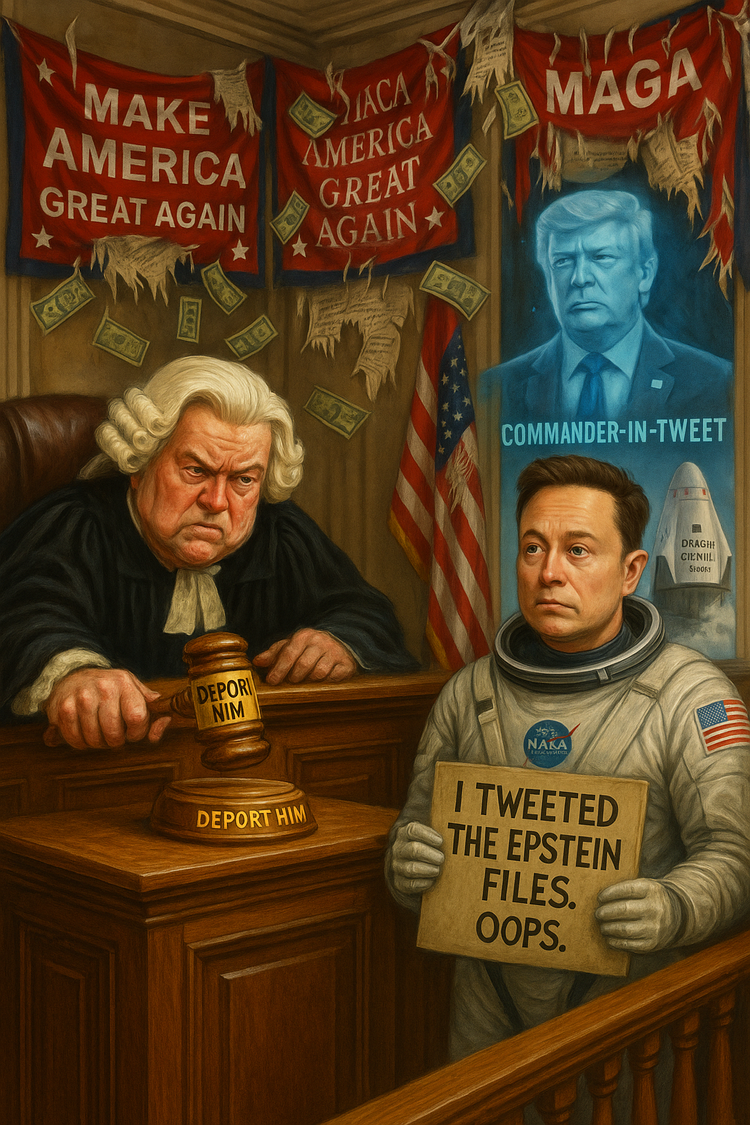 MAGA Meltdown: Bannon Wants Elon Deported After Epstein Bombshell