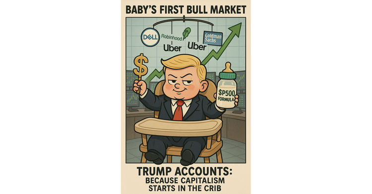 Trump Launches ‘Trump Accounts’ for Babies: Because Nothing Says Financial Security Like Betting Your Kid’s Future on the Stock Market