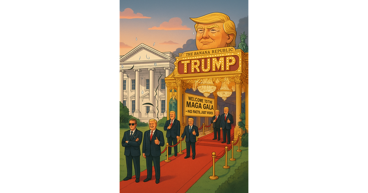Trump’s White House Ballroom: Where Democracy Goes to Die (and Tap Dance)