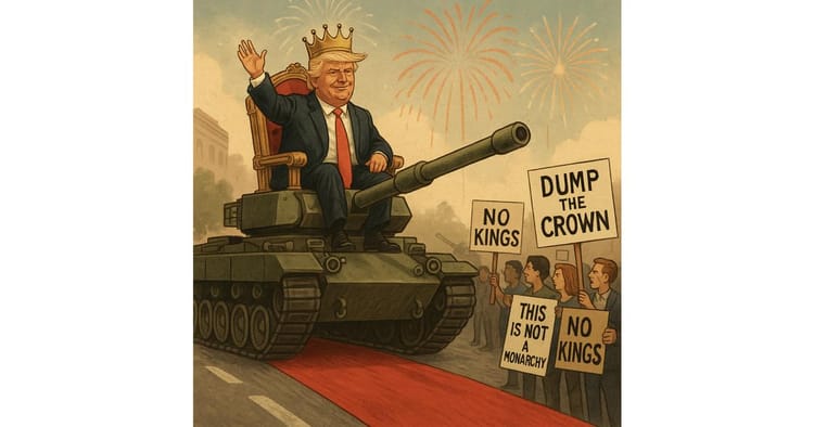 TRUMP TO HIJACK ARMY’S 250th BIRTHDAY WITH A GIANT, FLAG-WRAPPED EGO PARADE