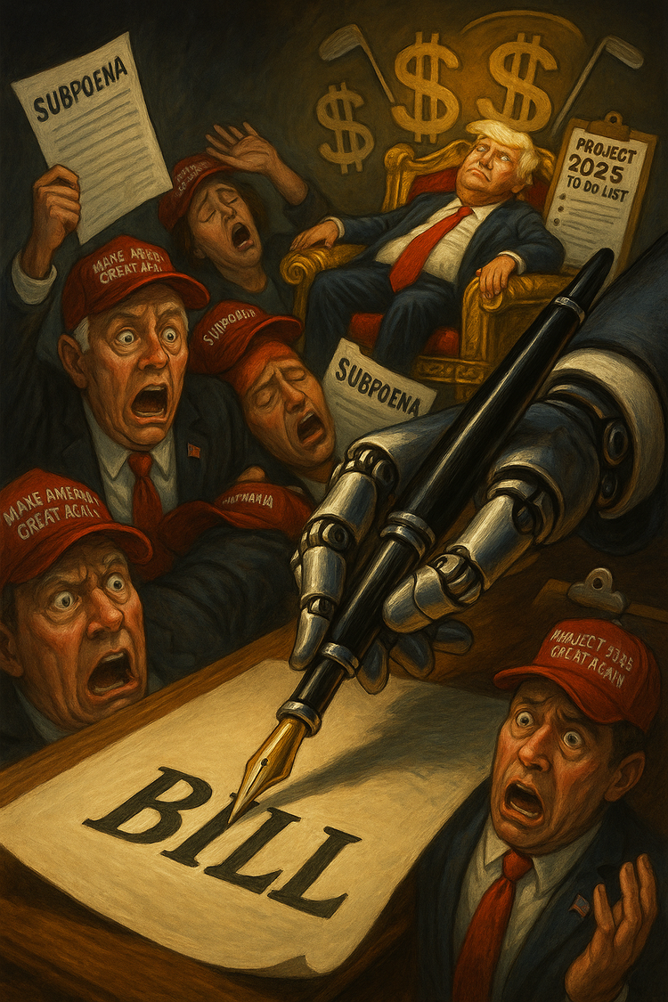 BREAKING: Biden Used a Pen. Republicans Demand Nuremberg 2.0.