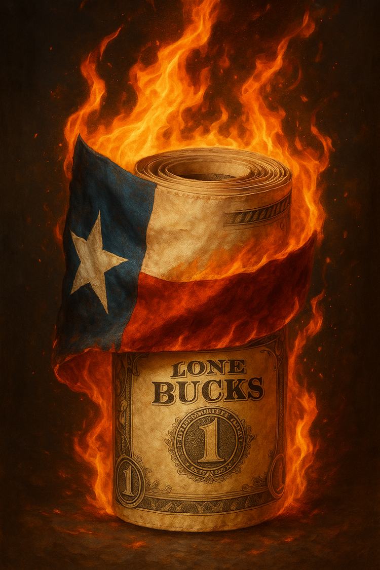 Texas Secedes, Instantly Declares Bankruptcy, Blames Drag Queens