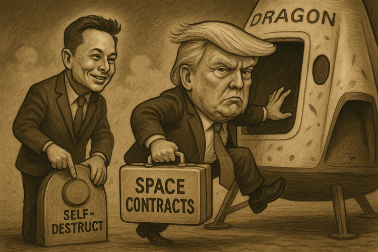 Musk vs. Trump Goes Galactic: Impeachment, Space Drama & Epstein Grenades